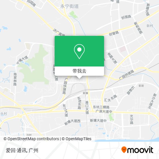 爱回·通讯地图