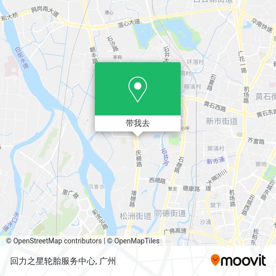 回力之星轮胎服务中心地图