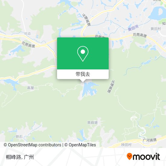 帽峰路地图