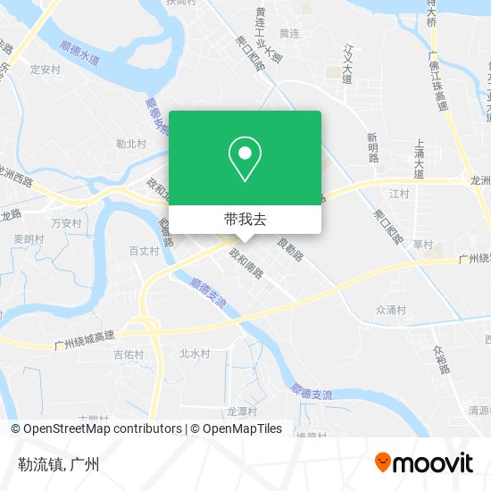 勒流镇地图