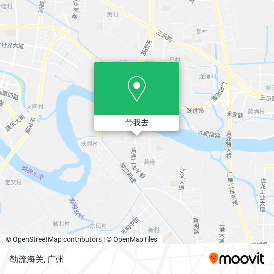 勒流海关地图