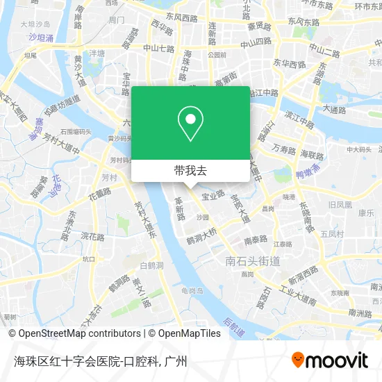 海珠区红十字会医院-口腔科地图