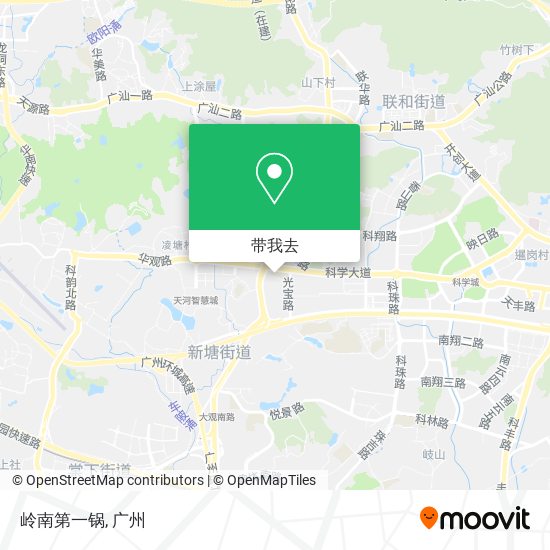岭南第一锅地图