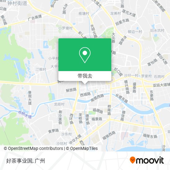 好茶事业国地图