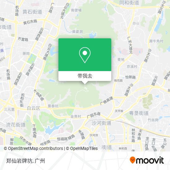 郑仙岩牌坊地图