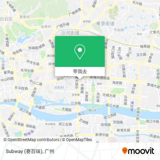 Subway (赛百味)地图