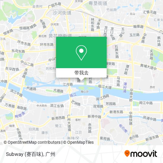 Subway (赛百味)地图