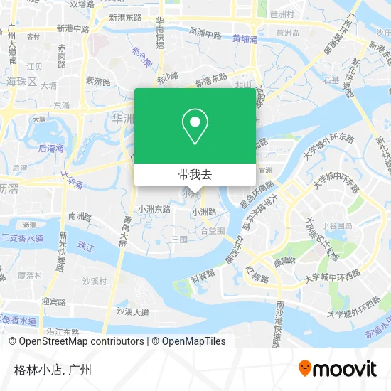 格林小店地图