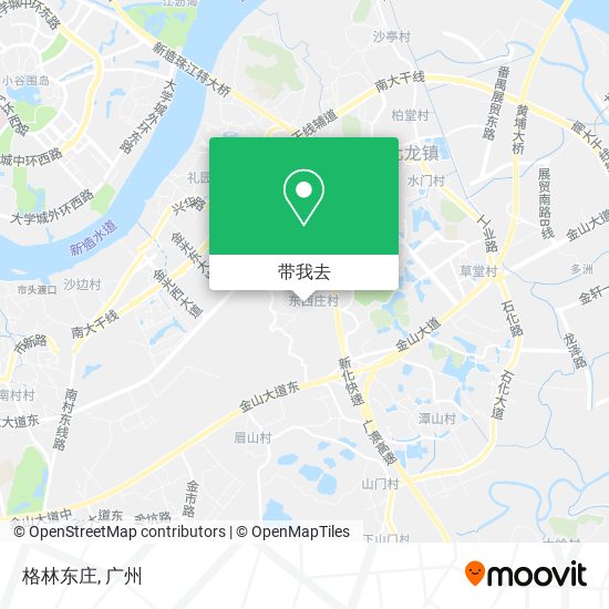 格林东庄地图