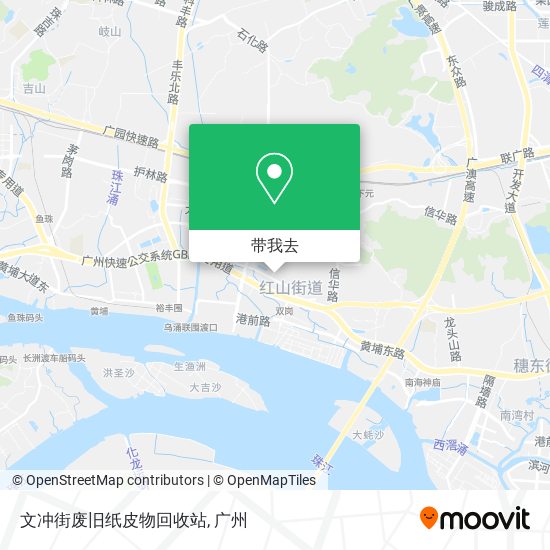 文冲街废旧纸皮物回收站地图