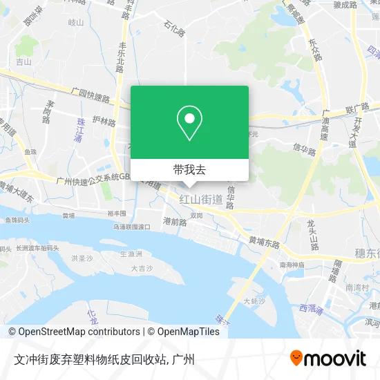 文冲街废弃塑料物纸皮回收站地图