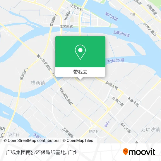 广纸集团南沙环保造纸基地地图