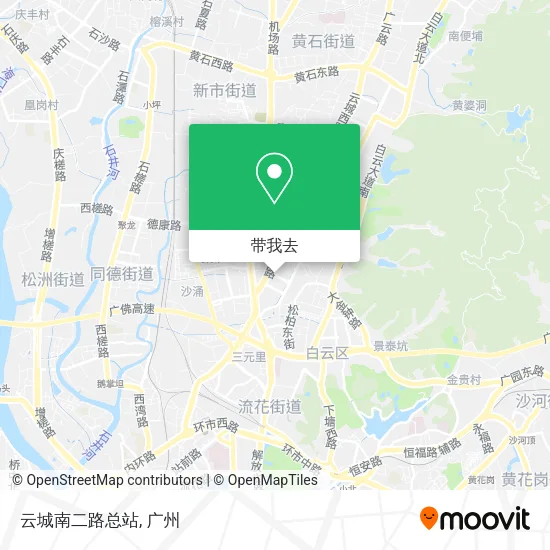 云城南二路总站地图