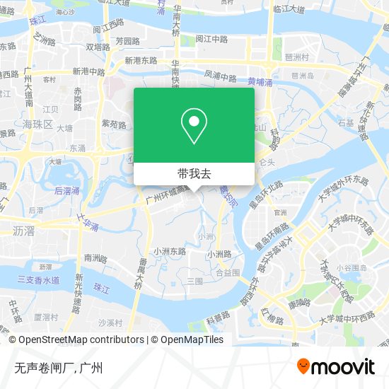 无声卷闸厂地图