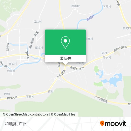 和顺路地图