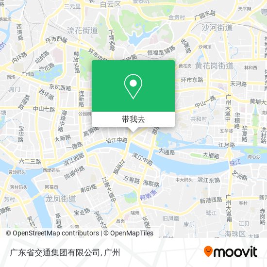 广东省交通集团有限公司地图