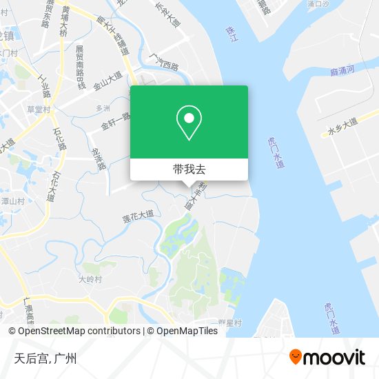 天后宫地图