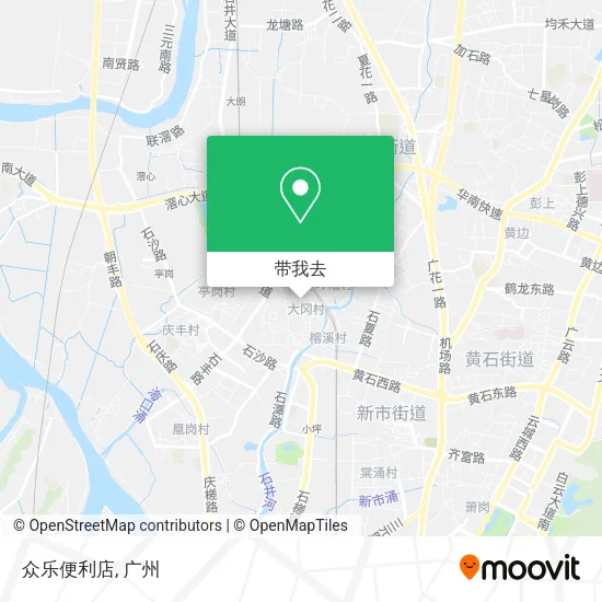 众乐便利店地图
