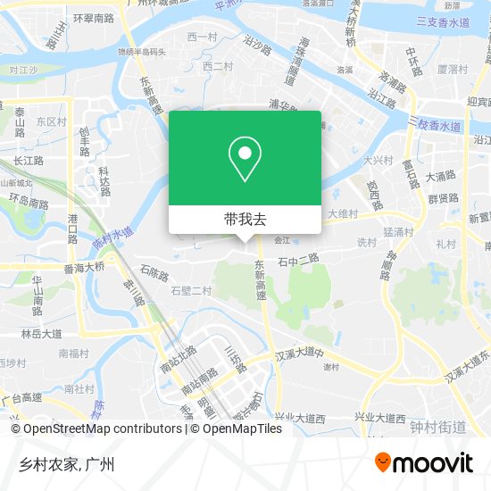 乡村农家地图