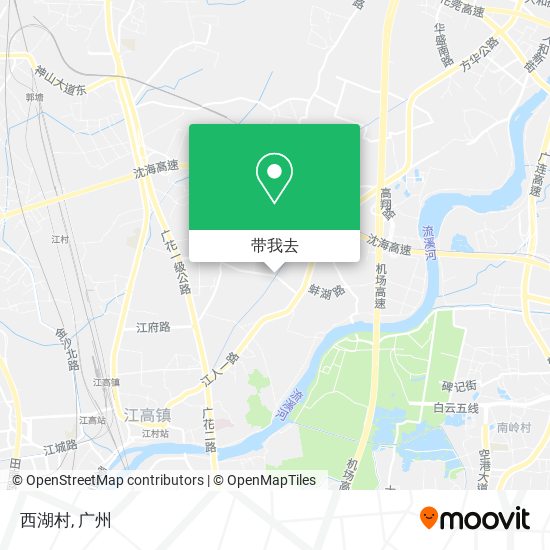 西湖村地图