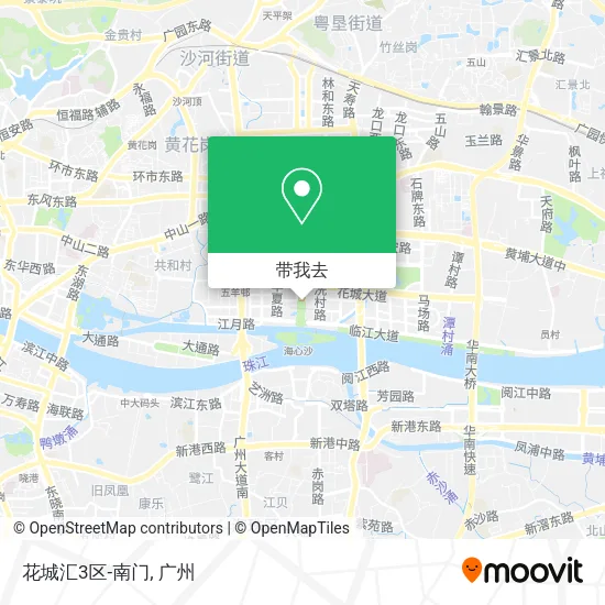 花城汇3区-南门地图