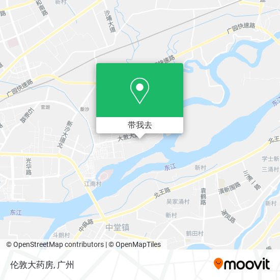 伦敦大药房地图