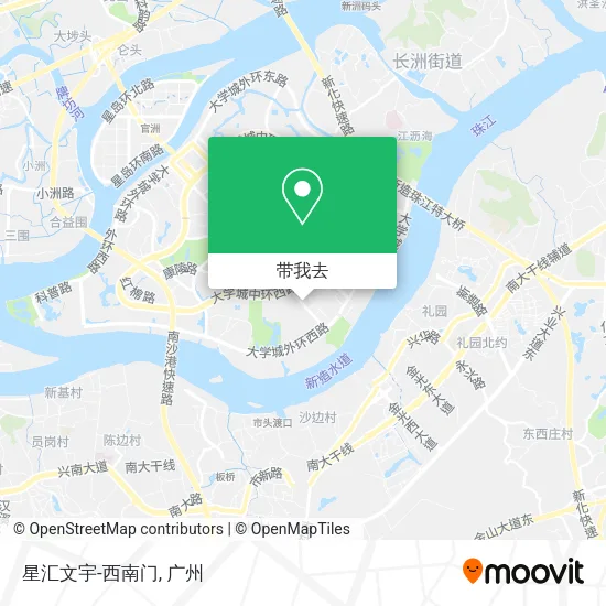 星汇文宇-西南门地图