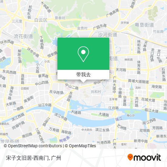 宋子文旧居-西南门地图
