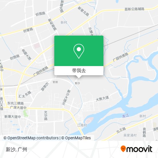新沙地图