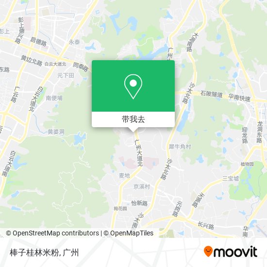 棒子桂林米粉地图