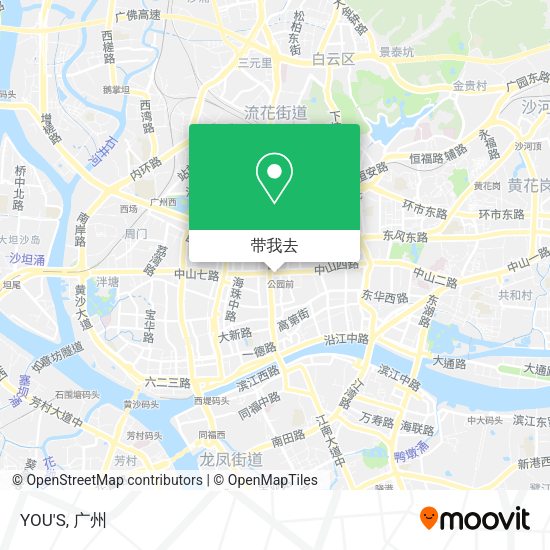YOU'S地图