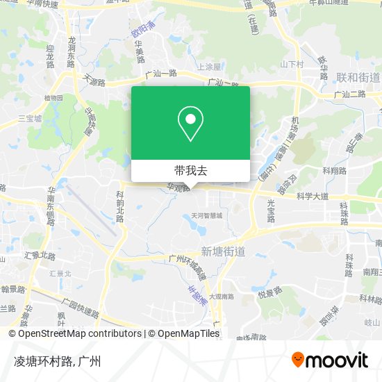 凌塘环村路地图