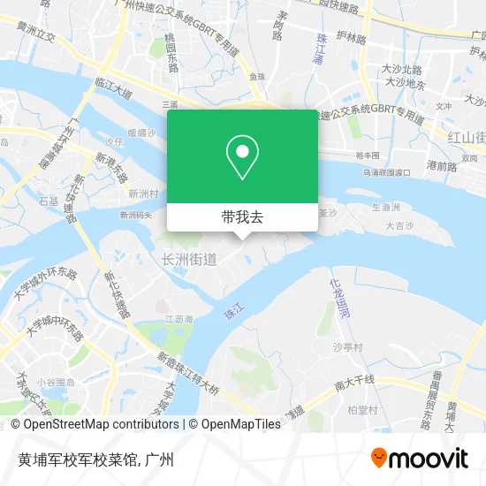 黄埔军校军校菜馆地图