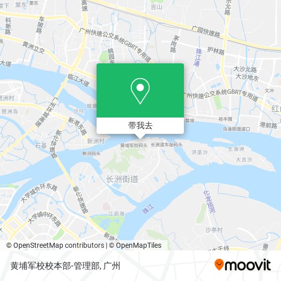 黄埔军校校本部-管理部地图