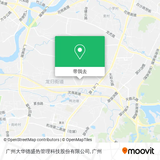 广州大华德盛热管理科技股份有限公司地图