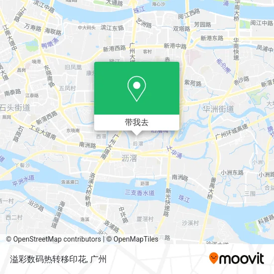 溢彩数码热转移印花地图