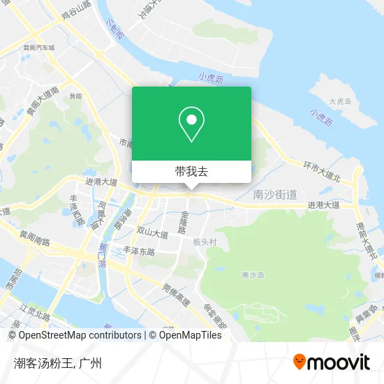潮客汤粉王地图