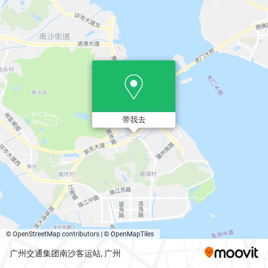 广州交通集团南沙客运站地图
