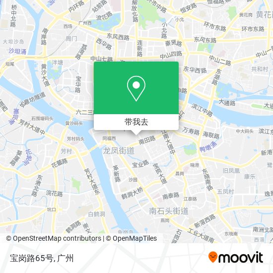 宝岗路65号地图