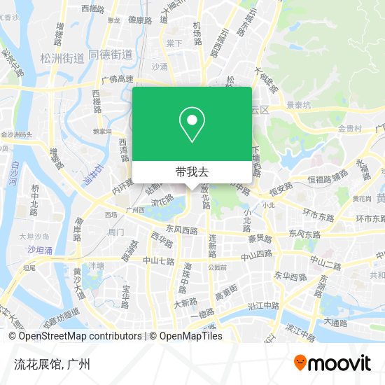 流花展馆地图