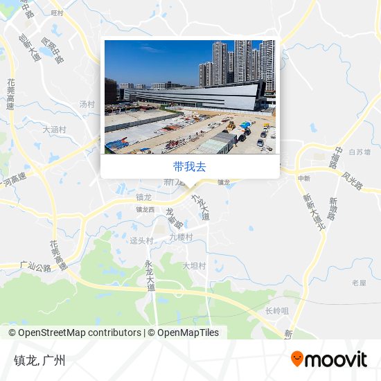 镇龙地图