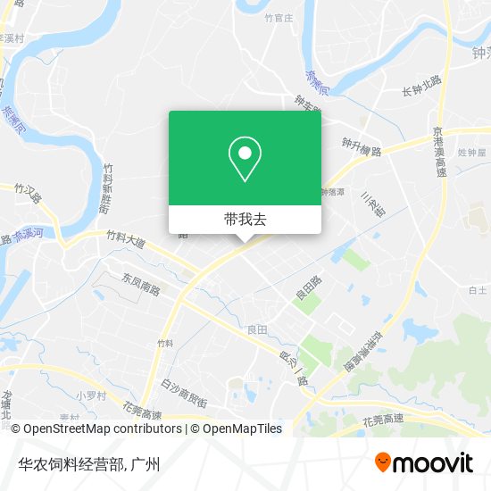 华农饲料经营部地图