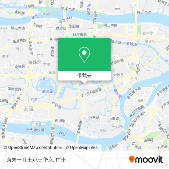 康来十月土鸡土华店地图
