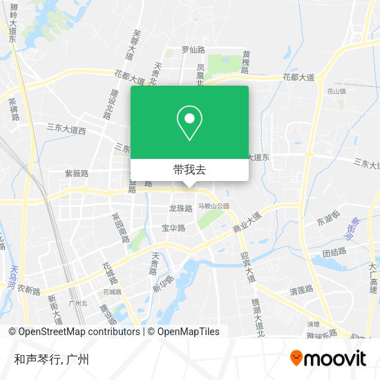 和声琴行地图