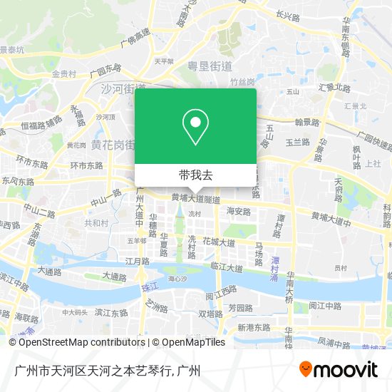 广州市天河区天河之本艺琴行地图