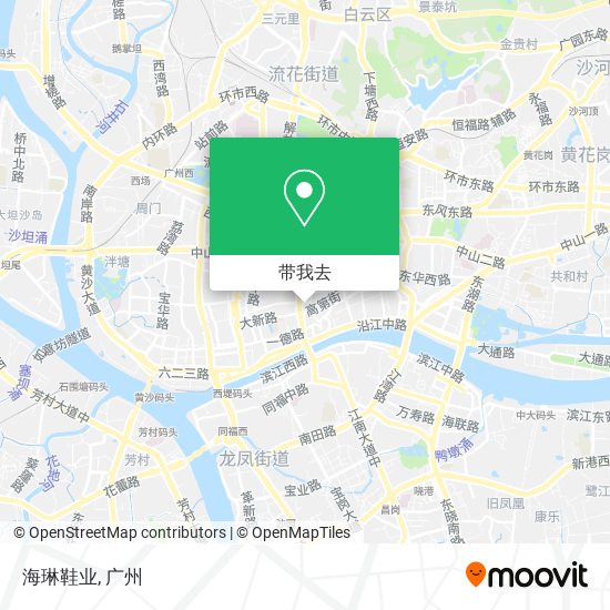 海琳鞋业地图