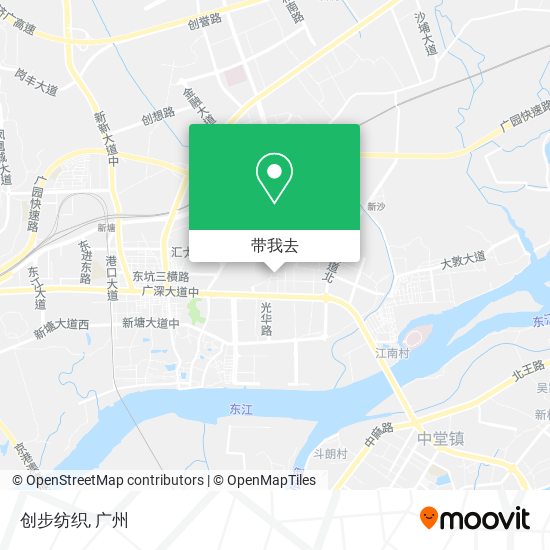 创步纺织地图