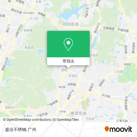 盛业不绣钢地图