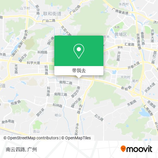 南云四路地图