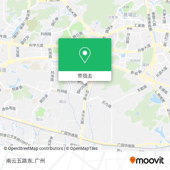 南云五路东地图